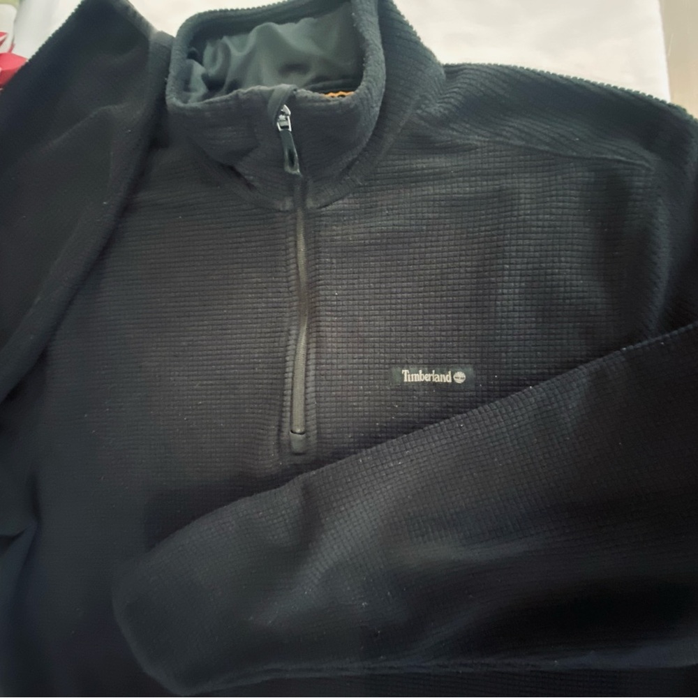 Timberland Dark Zip-Up Sweater